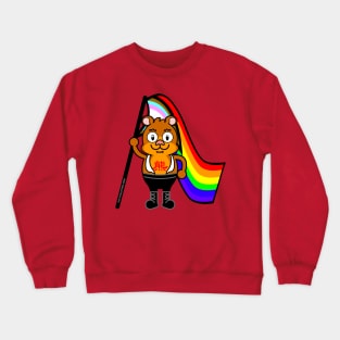 PRIDE BEAR FLAG Crewneck Sweatshirt